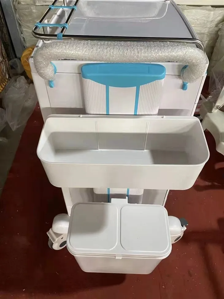 Steel Plastic Narcotic Drug Cart